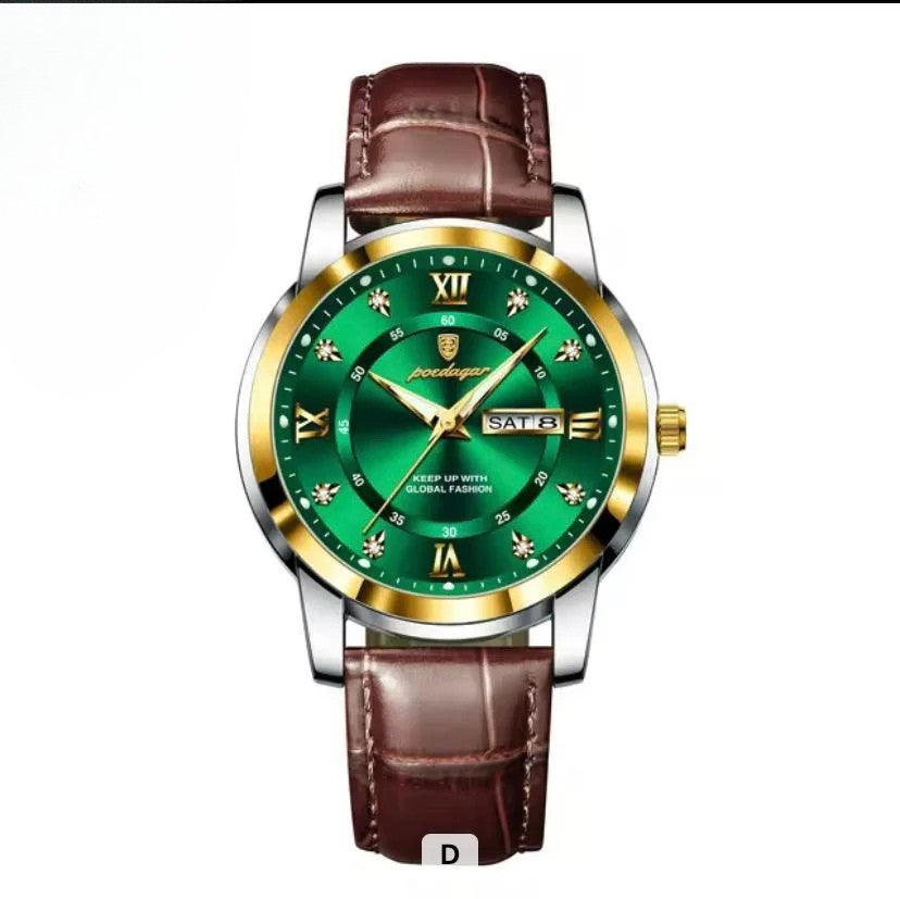 POEDAGAR Man Quartz Watch